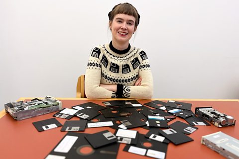 Запазване на дискети