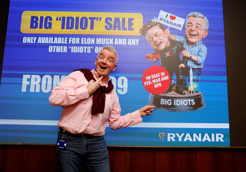 Ryanair Sales Boost