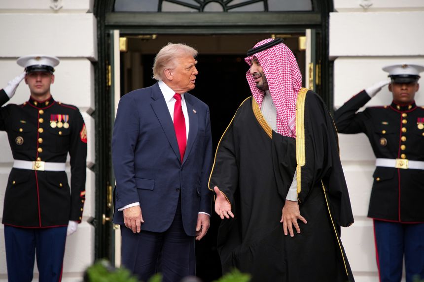 Тръмп и Саудитска Арабия