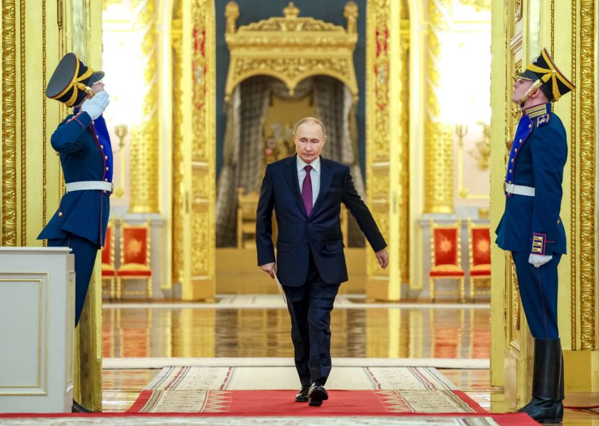 Путин в Газа 
