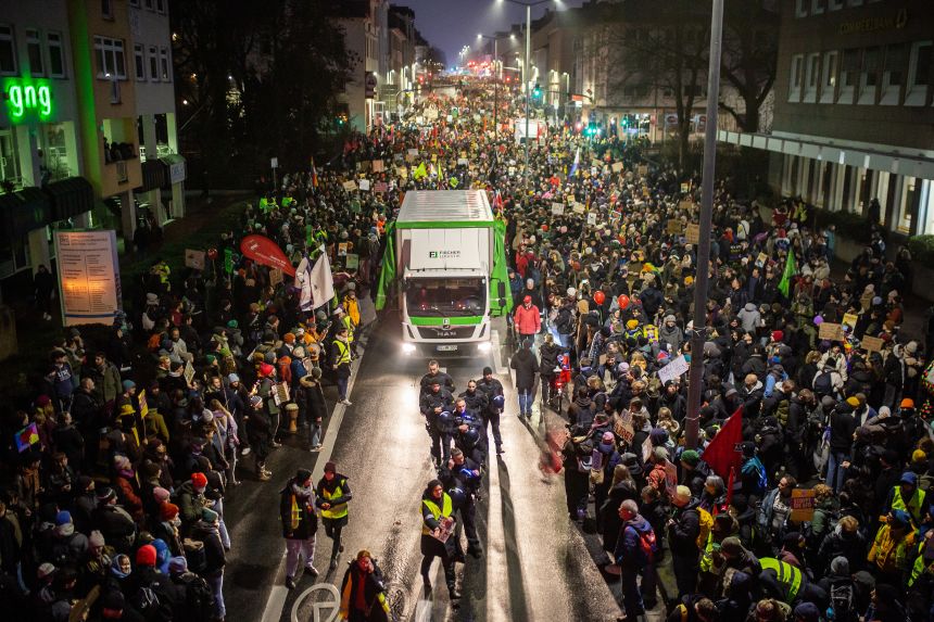 Протести в Giessen