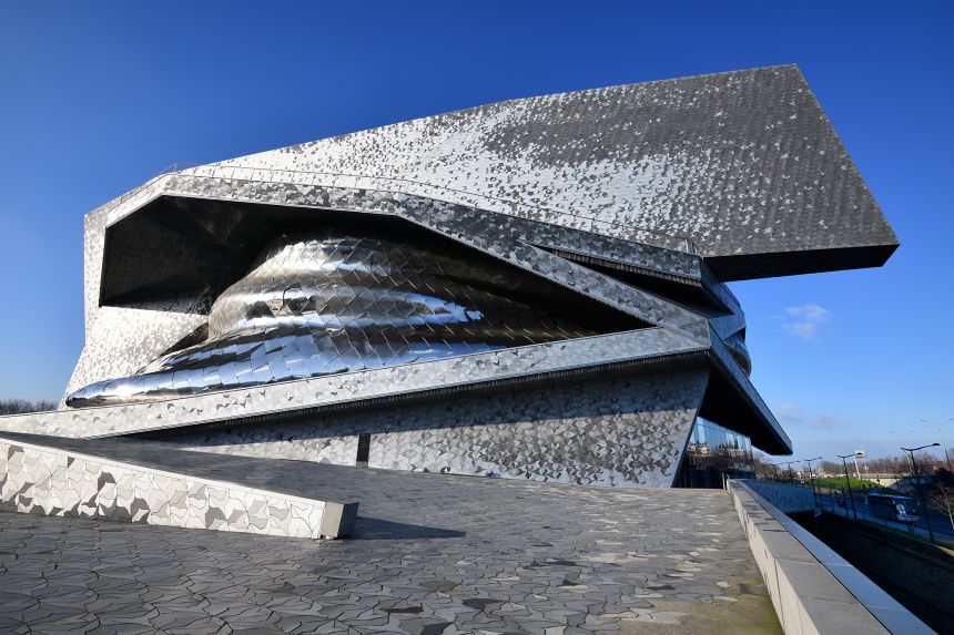 Френски протест в Philharmonie